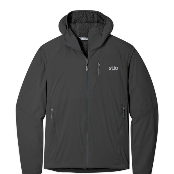Stio Men's Dawner Hooded Jacket | Black | Medium - Picture 3 of 3